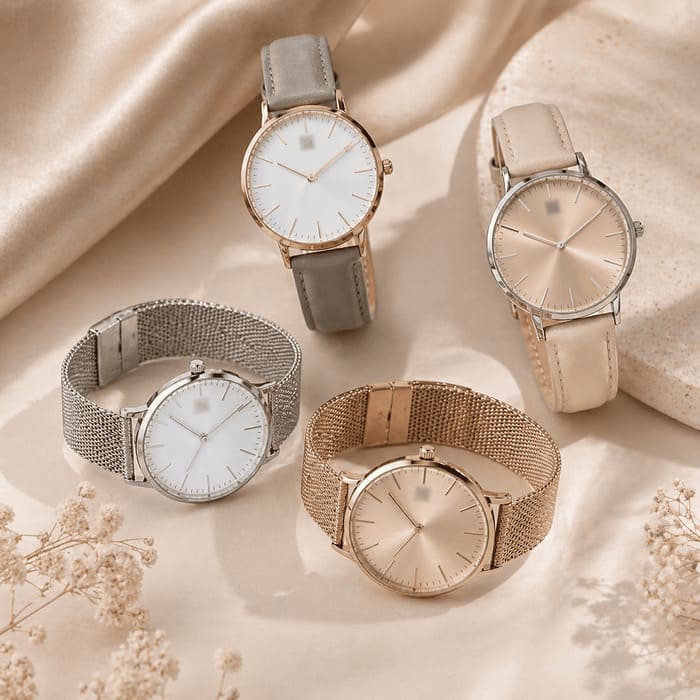 Minimalist Watch Project for a German Fashion Brand (First Collection Launch)
