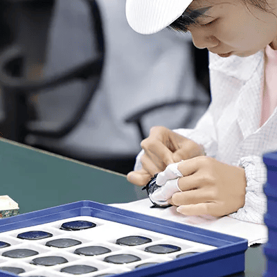 Watch quality control detail