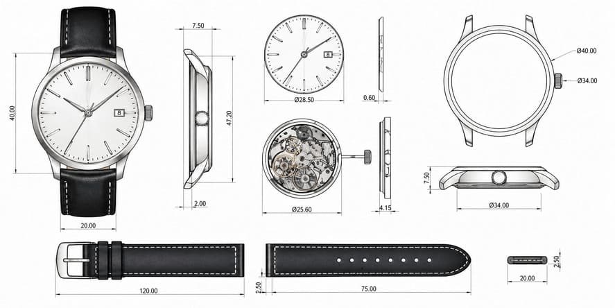 2D drawing and specification stage