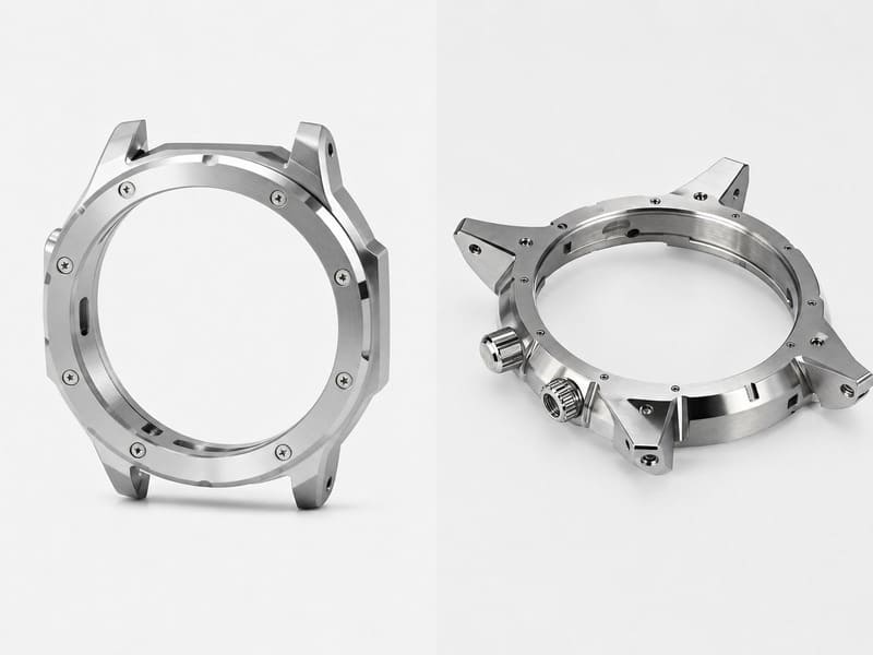Zinc alloy watch case