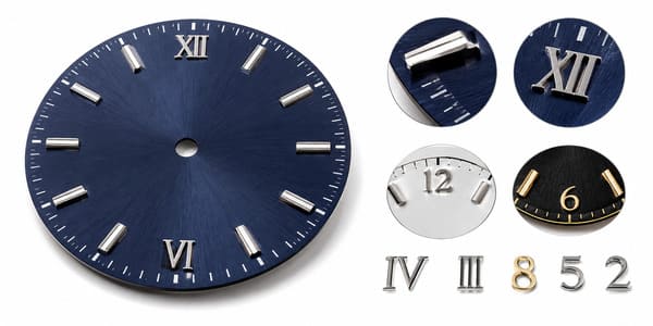 Dial printing and indices