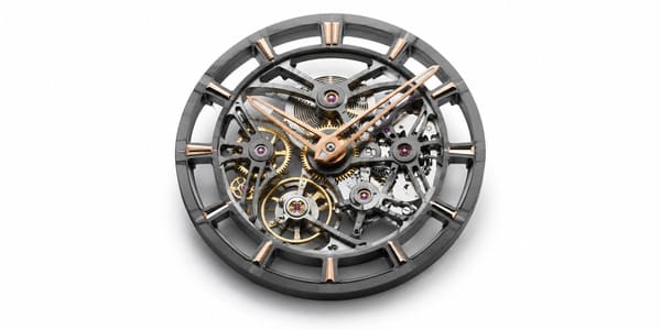 Skeleton open-work dial
