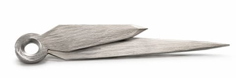 Brushed satin watch hands