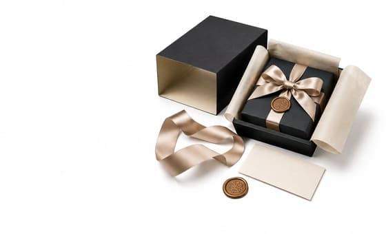 Luxury gift wrapping for watches