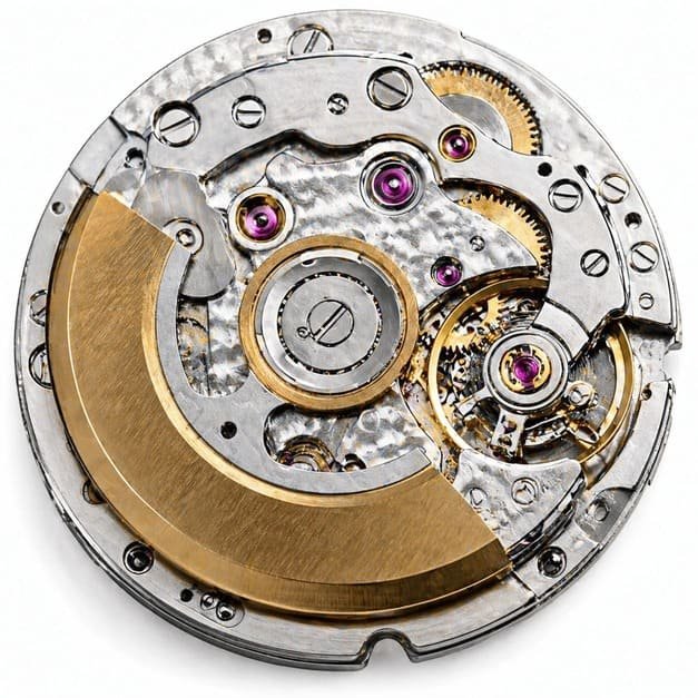 A generic, unbranded watch movement