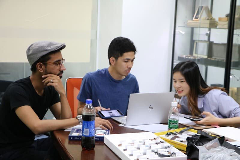Watch sample review and prototype checking