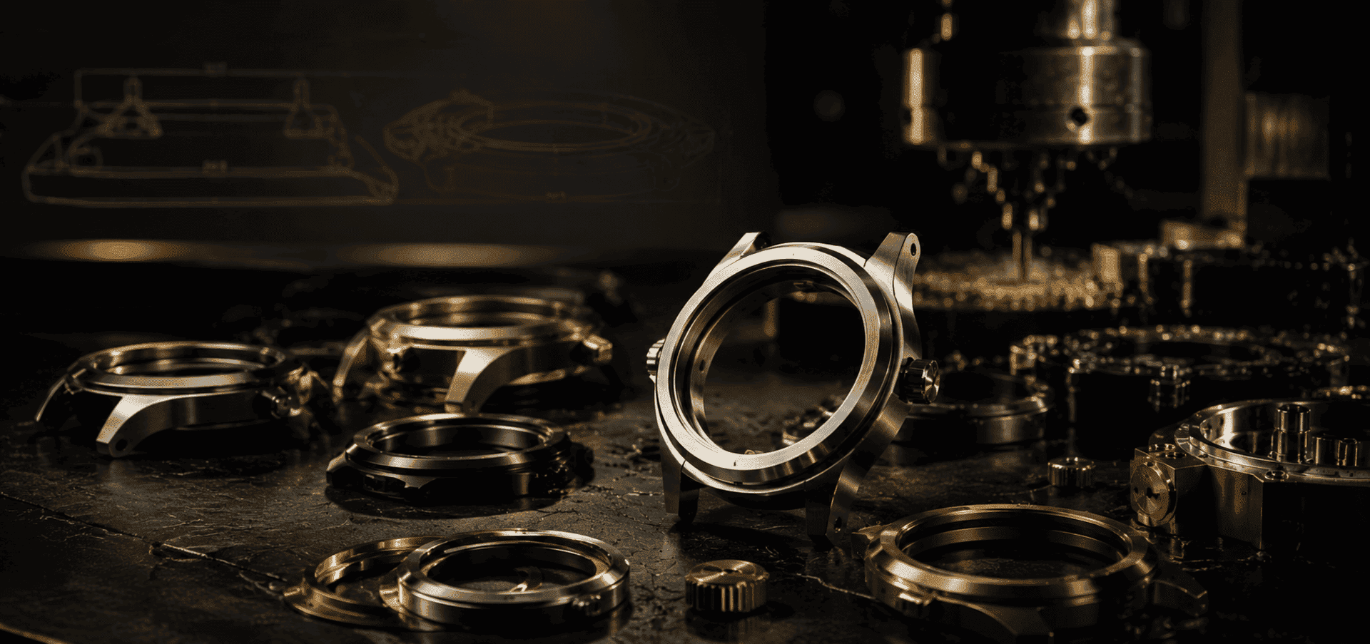 Custom watch case manufacturing