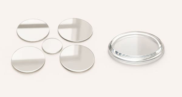 Sapphire and mineral crystal glass options