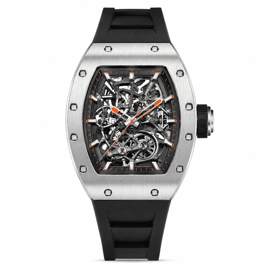 Premium Skeleton Mechanical Sports Watch for Men